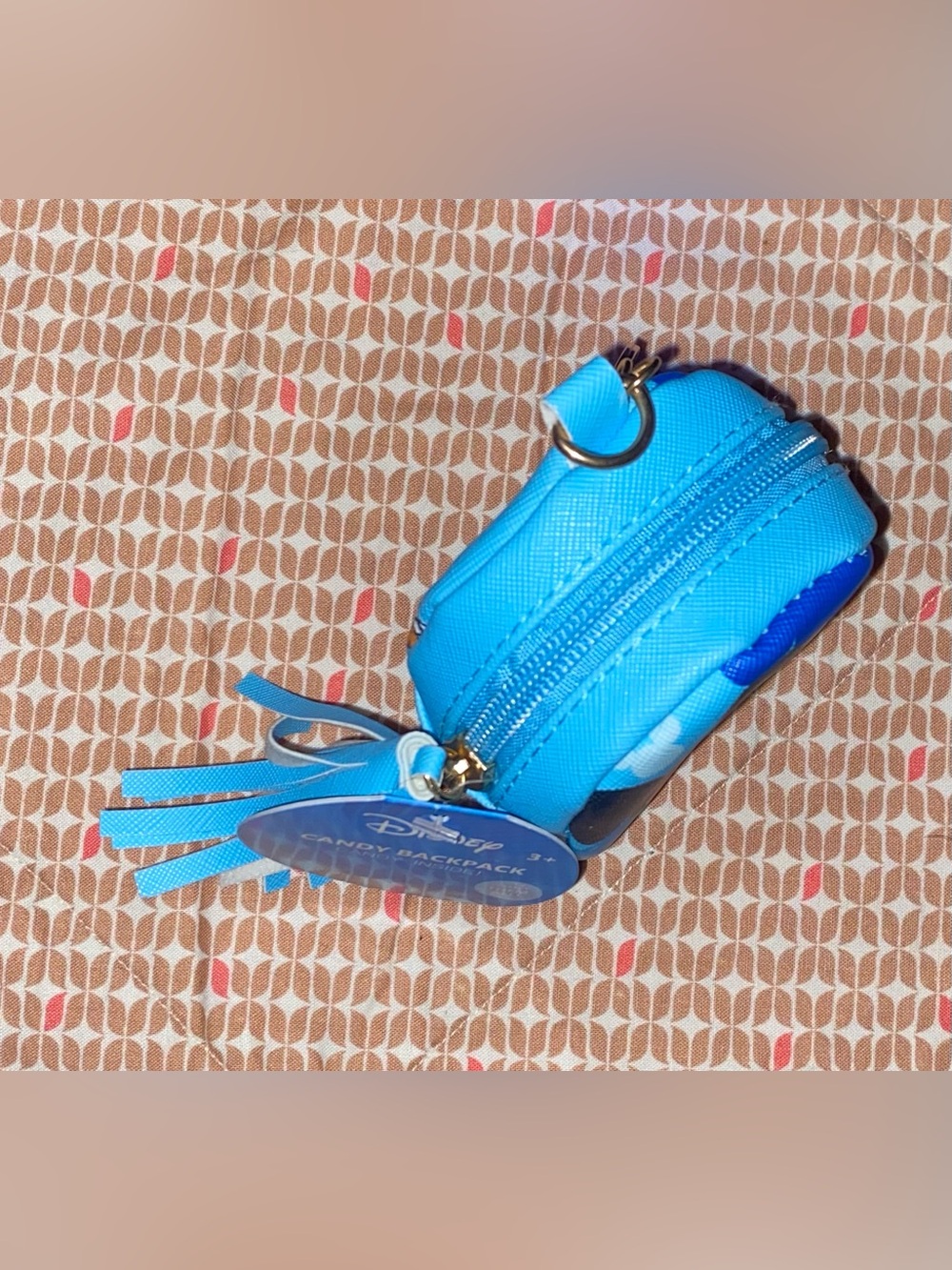 Disney Mickey and Pluto Mini Backpack Keychain Bag Charm - Picture 3 of 3